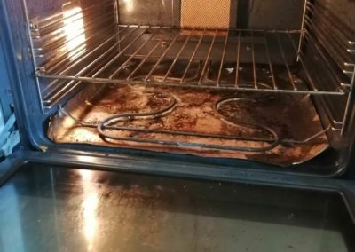 Thermostar Ofenreinigung vorher